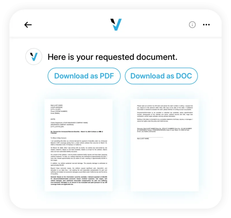 Vikk Site - Product - Create PDF Document